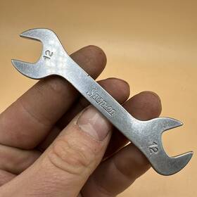 S6008 Snap-on Vintage 12mm Offset Angle Wrench Thin Usa