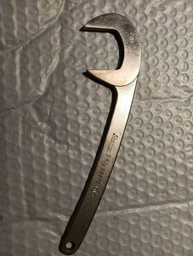 S8273 Snap-on Usa 1-3/8 In Sae Castor Camber Wrench