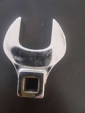 Sc040 Snap-on Tools Usa Sae 1-1/4 Inch Open-end Crowfoot Wrench - 1/2 Drive