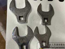 Sc042 Snap-on Crow Foot Wrenches 1-5/16 1-1/4 1-1/8 1-1/16 Inch