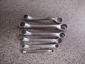 Sc2226 Snap-on Wrench Set Pc Offset Box Short Handle Sae Xs Usa