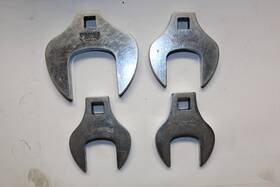 Snap-on Sco64 Sco48 Sco40 Sco42 Snap-on Tools 1/2 Inch Drive Sae Open-end Crowfoot Wrench Set Lot 4pc Usa 2