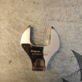 Scom36 Snap On 1/2 Inch Drive Open End Crowfoot Wrench 36mm Scom Dr Chrome 2014
