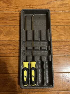Sglasa204chv Snap-on Snapon Hi Vis Extra Long Pick Set Of 2