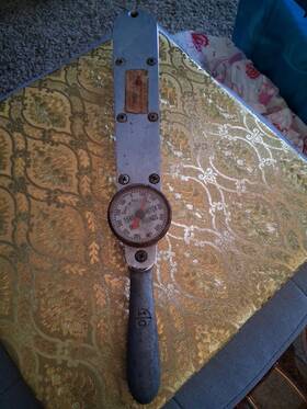 Sl-95 Snap-on Torqometer Tq 150 Wrench 1/2in Drive Size