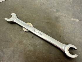 Rsxs16 Snap-on Snapon Snap On Vintage 1/2 Inch Double End Flare Nut Ratcheting Wrench Rare