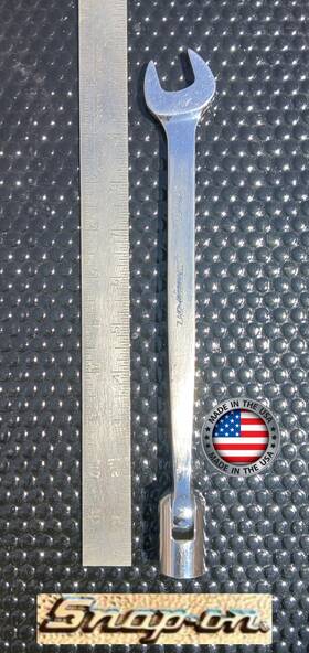 Snapon18mfkex Snap-on 18mm Flex Head Open-end Wrench 12-pt Fhom18a
