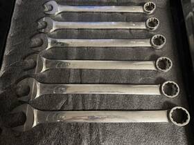 Soex34-soex44 Snap-on Usa 6pc Sae Combo Wrench Set Flank Drive Plus