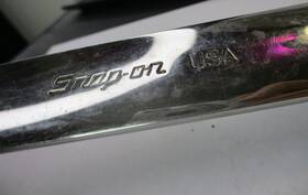 Soex44 Snap-on Sae 1-3/8 12pt Flank Combination Wrench Usa Owners Marks