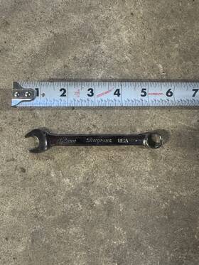 Soexm120 Snap-on 12 Mm 12-point Metric Flank Drive Plus Short Combination Wrench
