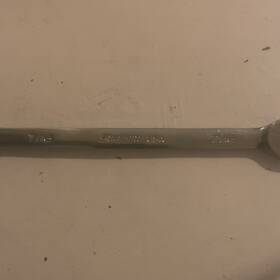 Soxh14a Snap-on 7/16 Inch Sae Ratcheting Combination Wrench Usa Chrome Alloy Steel