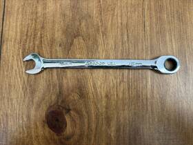 Soxrm15 Snap-on Combination Ratchet Wrench 15 Mm Flank Drive Plus