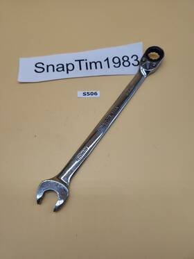 Soxrm16a Snap-on Tools 16mm Metric Non-reversing Ratcheting Combo Wrench Usa
