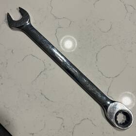 Soxrm24 Snap-on Tools Used 24mm Metric Non-reversing Ratcheting Combo Wrench