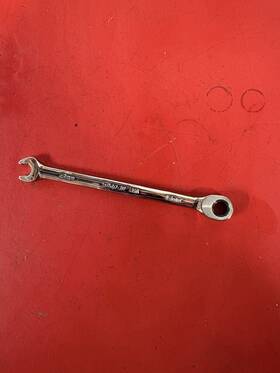 Soxrm8 Snap-on Tools 8 Mm Non-reversing Ratcheting Combo Wrench 12 Point Usa