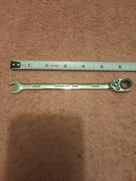 Soxrm9a Snap-on Tools 9 Mm Combination Reversible Ratchet Wrench