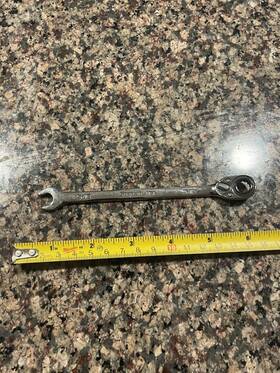 Soxrr10a Snap-on Soxrr10 5/16 Inch Reversible Flank Drive Plus Ratcheting Wrench
