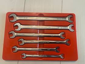 Srs20 Snap-on Srs10 Srs12 Srs14 Srs18 Tools 5pc Flank Drive Open End Speed Wrench Set 5/16 3/8 7/16 9/16 5/8