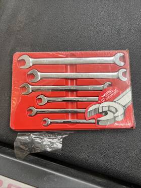 Srs706 Snap-on Rare Flank Drive Sae Open End Ratcheting Speed Wrench