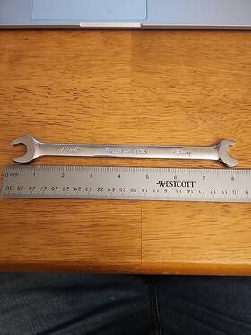 Srsm13 Snap-on Tools Flank Drive Open End Speed Wrench 13mm Metric