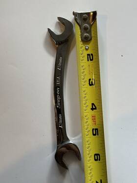 Svsm13a Snap-on Tools Nice 13mm Metric Flank Drive Plus 4-way Angle Wrench Usa