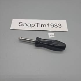 Tm48 Snap-on Too 1/4 Inch Drive Flexible Shaft Black Hard Handle Socket Driver Usa