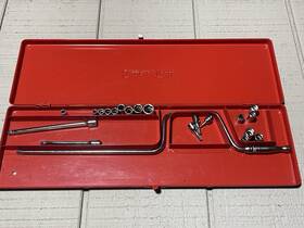 Tms40 Snap-on Tms 40 Speeder Socket Wrench Set Extensions And Sockets. Vintage