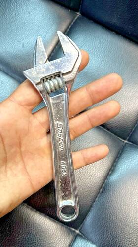 Ad6ba Snap On Tools Ad6a 6-inch 150mm Chrome Adjustable Wrench