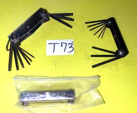 Snap-on Tools Gaw9k Snap-on 3 Sets Folding Hex Keys Sae. Metric Ball One Is Brand New