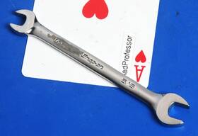 Vb810b Snap-on Tools 1/4 Inch X 5/16 Standard Double Ended Chrome Open End Wrench 2006