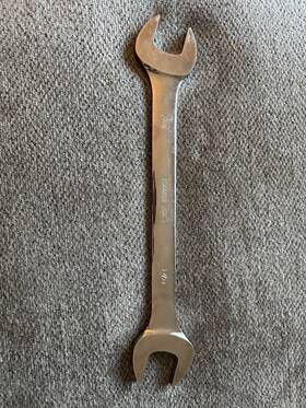 Vo446b Snap-on Open End Wrench 1-3/8 X 1-7/16 Inch Usa Lightly Used Id Etched