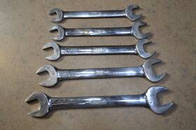 Vom705 Snap-on - 5pc Metric Open-end Wrench Set 11-19mm