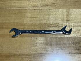 Vs10b Snap-on Tools Usa 5/16 Inch Sae 4 Way Open End Angle Head Chrome Wrench