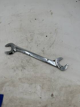 Vs38 Snap-on Angled 4 Way Open End Wrench 1 3/16 Inch Chrome Usa Made Rusty