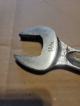 Vs3842u Snap-on 1-5/16x1-3/16 Open End Wrench Made In Usa