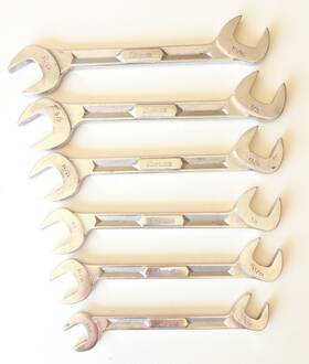 Vs5218-5230 Snap-on Tools Vs 6 Piece Sae 4 Way Angle Head Wrench Set Underline