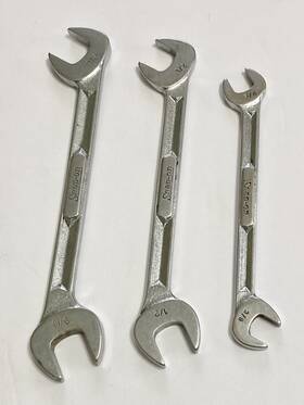 Vs5216 Snap-on Vs5218 Vs522 Three Tools 4 Way Open End Angle Head Wrenches. Beam Style Usa