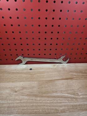 Vsm5224b Snap-on Tools 24mm Metric Open End Angle Head Wrench Usa