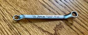 Vx-5089 Snap-on Sae Vx 5089 1/4 Inch X 9/32 Double End Offset Box Wrench