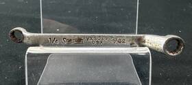 Vxs089 Snap-on 12-point Sae Deep Offset Box Wrench 1/4 Inch 9/32 Vtg