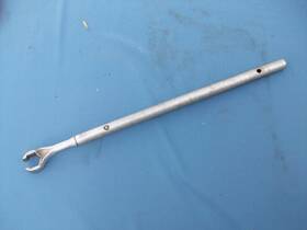 Wa15a Snap On 1 1/8 Inch Flare Nut-line Wrench #wa15a And Handle #18a