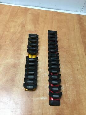 Wrrak12bk Snap-on Mac Tools Magnetic Sae Metric Wrench Rack Organizer Wr1200 Wr1500