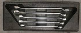 Xbm1011-xbm1719 Snap-on 12 Point 5pc Metric Flank Drive Offset Box Wrench Set 19mm-10mm