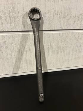 Xh142c Snap-on 1-5/16 Tubular Box End Wrench 12pt Usa Made Fits 24b Tube Bar