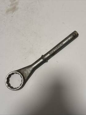 Xh166a Snap-on 2 1/16 Inch 12 Point Tubular Box End Wrench
