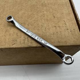 Xi1213 Snap-on 3/16-13/64 Midget Offset Box End 6pt Wrench Vhtf Very Nice