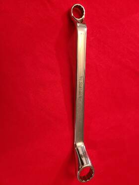 Xo226 Snap-on 11/16 -13/16 12 Point Sae Flank Drive 60 Deep Offset Box Wrench