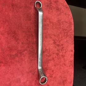 Xo2830 Snap-on Tools 7/8 Inch X 15/16 Deep 60 Degree Offset Box Wrench 12pt