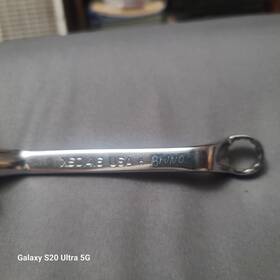 Xs01416 Snap-on Vintage 7/16 Inch 1/2 12pt Offset Double Box End Wrench Usa Xs01416 Snap-on Vintage 7/16 Inch 1/2 12pt Offset Double Box End Wrench Usa