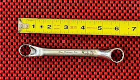 Xs01820 Snap-on Tools Offset Double Box End Wrench 12 Point 9/16 Inch 5/8 Sae Usa